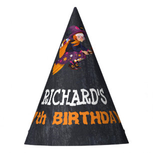 Kids Spooky Halloween Costume Birthday Party Hat