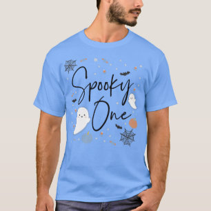 Kids Spooky One First Birthday Baby Blue Boy Child T-Shirt