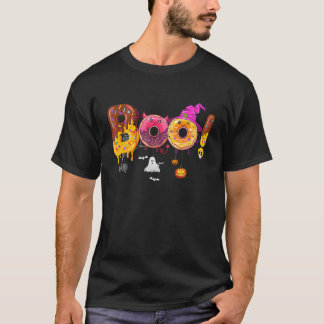 Kids Spooky Season Donut Lover Halloween Tops For