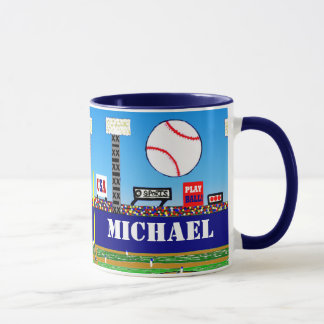 Kids Sports Baseball Mug Personalized Gift