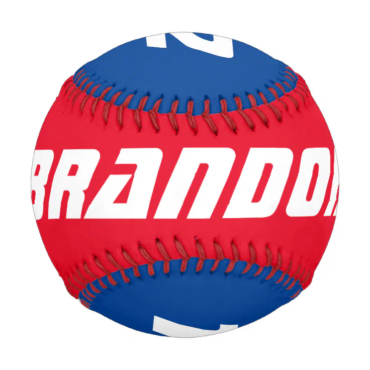 Kid's sports Birthday baseball gift idea with name Zazzle