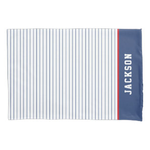 Kids Sports Stripe Standard Pillow Case