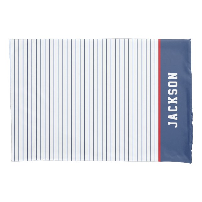 Kids Sports Stripe Standard Pillow Case (Front)