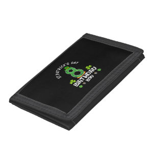 Kids St. Patrick's Day Birthday 8th 2015 T-Shirt Tri-fold Wallet