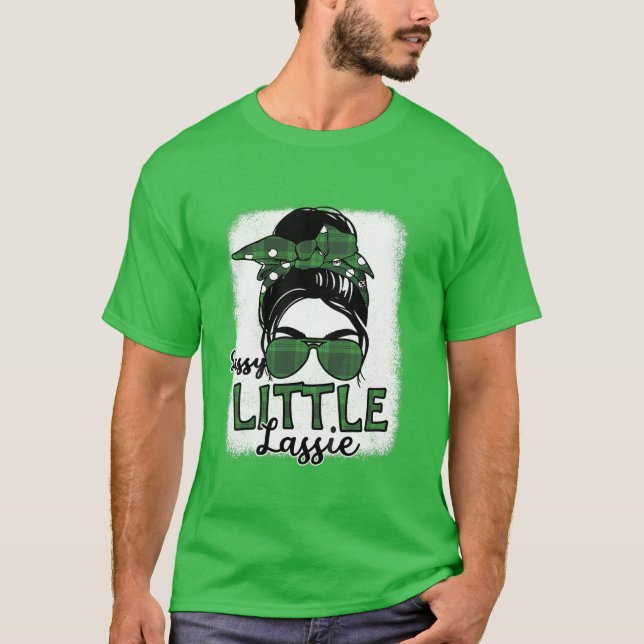 Kids St Patricks Day Gifts Cute Baby Toddler Sassy T-Shirt (Front)