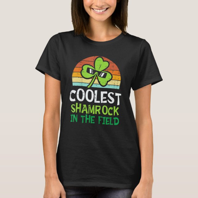 Kids St Patricks Day Toddler Boys Saint Paddys Coo T-Shirt (Front)