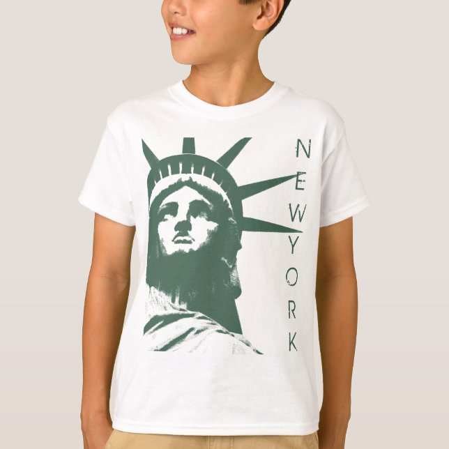 Kid's Statue of Liberty Sweatshirt New York Shirt (Front)