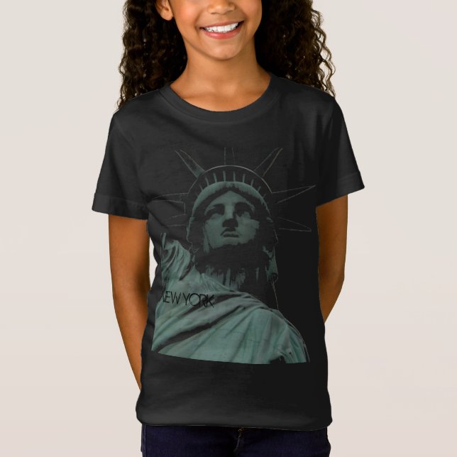 Kid's Statue of Liberty T-shirt NY Shirt Souvenir (Front)