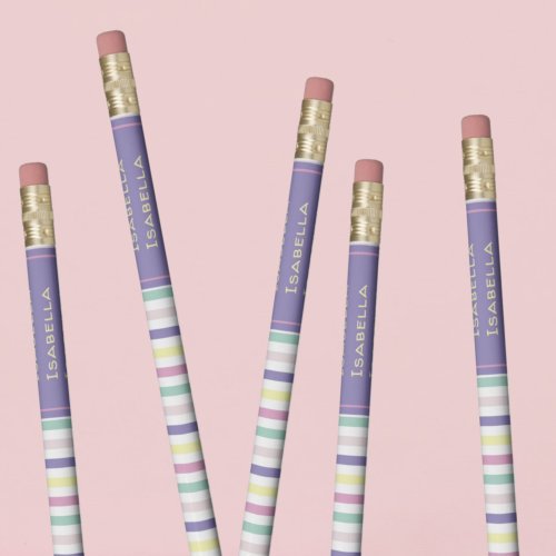 Kids Striped Girls Pencil