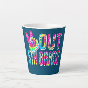 Kids Student Graduation Out 5th Grade Last Day Of Latte Mug