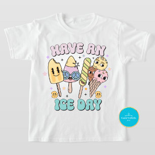 Kids Summer Shirt Have An Ice Day T-Shirt