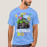 Kids T Rex Dinosaur Monster Truck 4th Birthday  T-Shirt<br><div class="desc">Kids T Rex Dinosaur Monster Truck 4th Birthday .</div>
