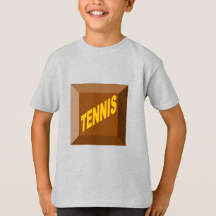 Kids T-Shirt ash CHOCOLAT TENNIS