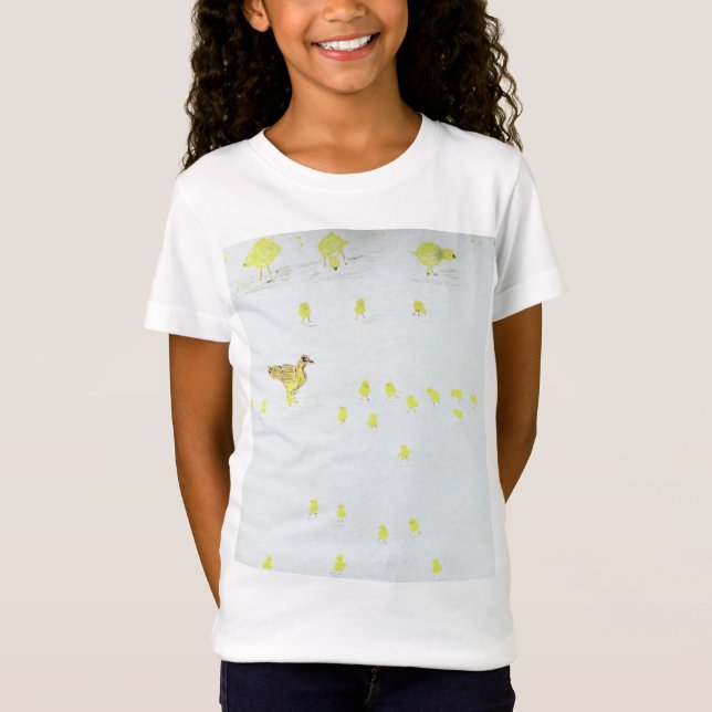 Kids T-Shirt, Baby Chicks design. T-Shirt (Front)