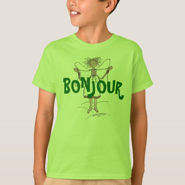 Kid's T-Shirt/Bonjour T-Shirt (Front)