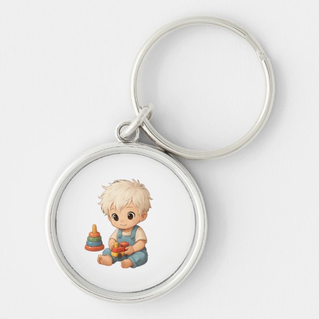 Kids T-Shirt –Cute Butterfly Moment Keychain (Front)