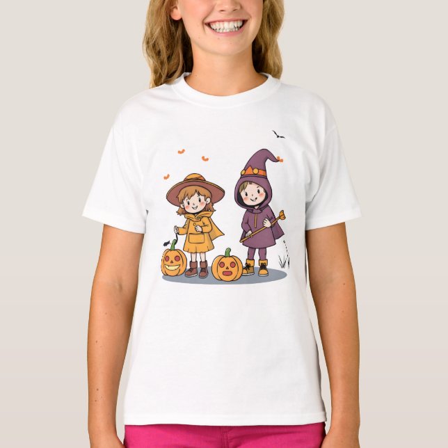 Kids T shirt for Halloween season (Front)