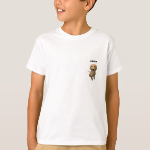 Kids T-shirt - Golden Retriever Puppy