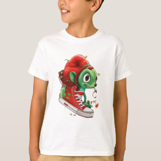 Kids t-shirt.green kidney shose Fun style T-Shirt