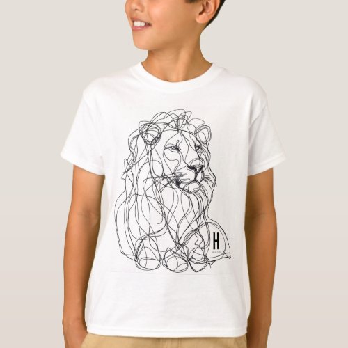 Kids T_Shirt Lion _ The Big Five by HATARI SANA