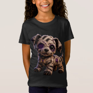 Kids' T-Shirt Momo Little Dog Cute Mummy Halloween