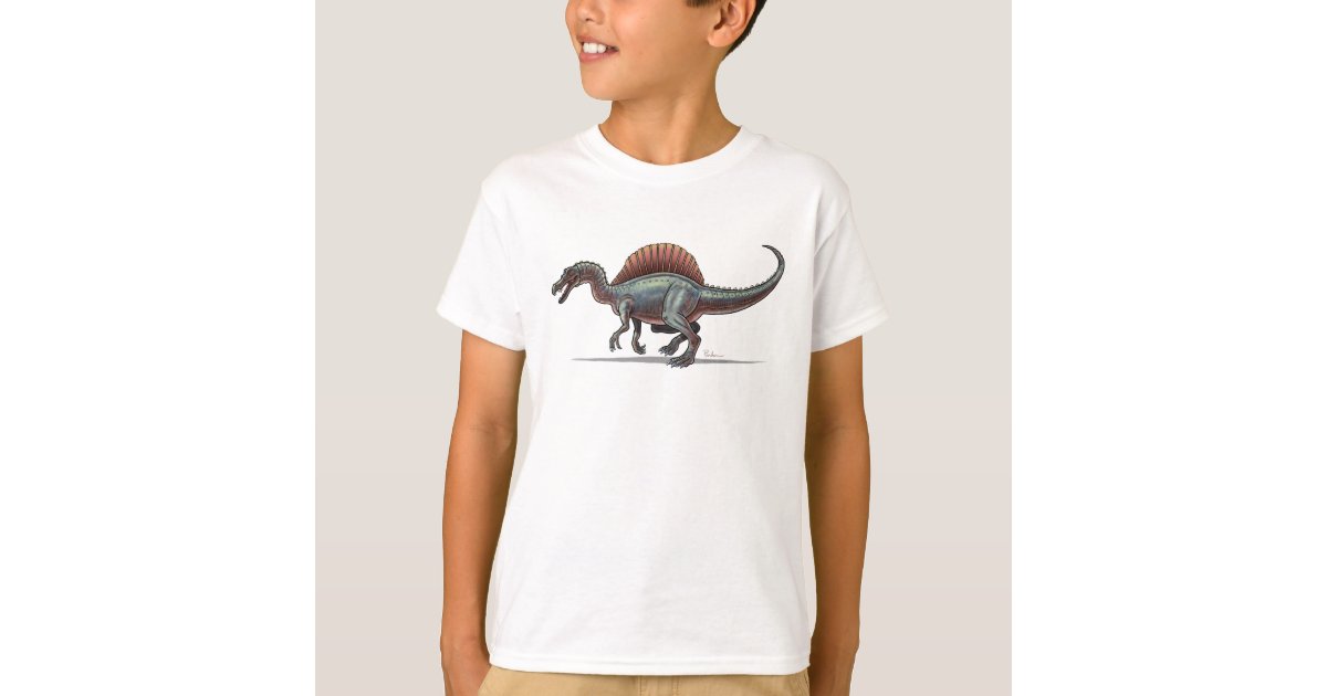 Kids T-shirt Spinosaurus Dinosaur | Zazzle