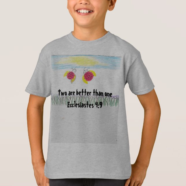 Kids T shirt supporting friendships and confidence (Front)