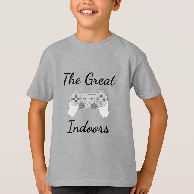 Kids' T-Shirt The Great Indoors (Front)