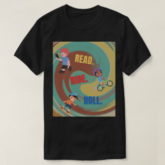 Kids' T-shirt with colorful design.