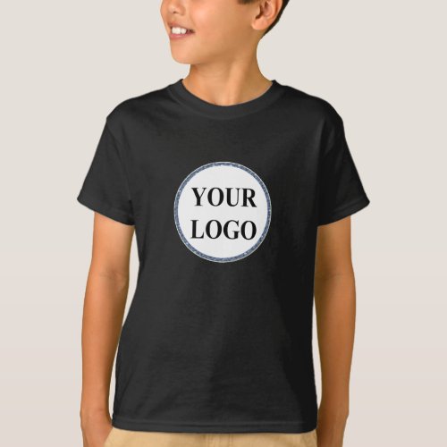 Kids T_Shirts ADD YOUR LOGO Girl Boy Matching