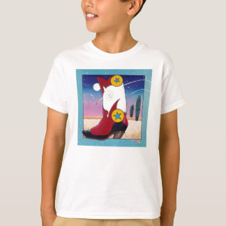 Kids T-shirts - Cowboy Boot, All Dressed Up