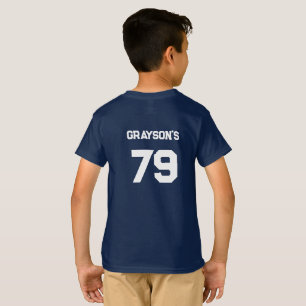 Kids T-Shirts Personalized Sports Jersey