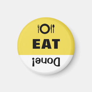 Kid's Task Chore List Reminder Magnet Eat