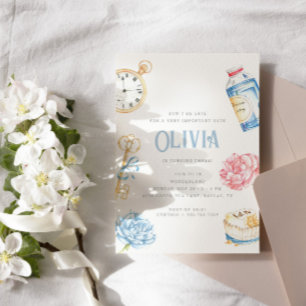 Kids' Tea Party Wonderland Birthday Invitation