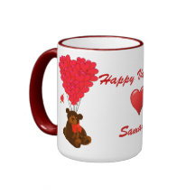 Kids teddy bear Valentines