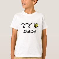 Kids tennis clothes | Personalized name t-shirt