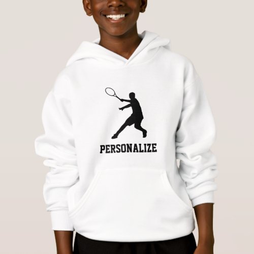 Kids tennis clothing  Custom hoodie for children