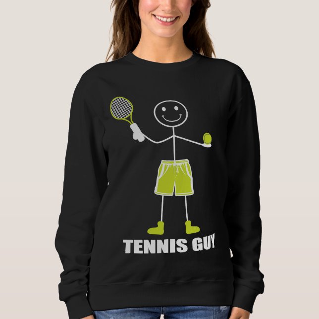 Kids Tennis Match Tennis Boy Sweatshirt (Front)