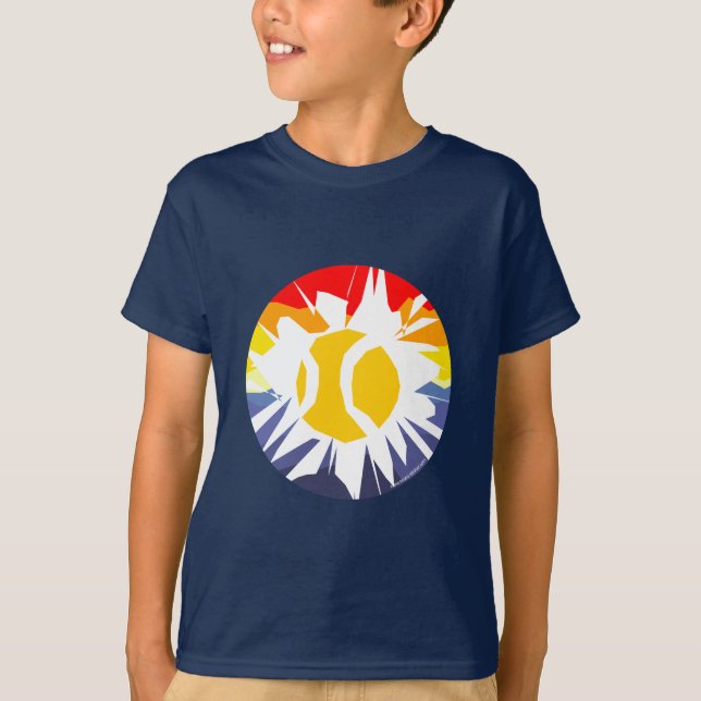 Kids Tennis Tee Shirt (Front)