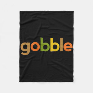 Kids Thanksgiving For Kids Boy Girl Gobble Fall Tu Fleece Blanket
