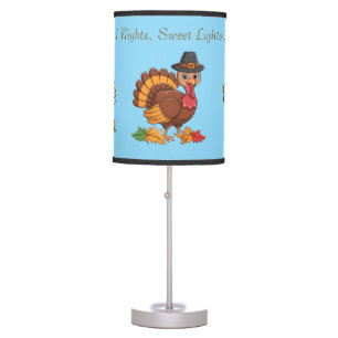 Kids Thanksgiving Lamp - Thankful Nights