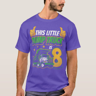 Kids This Little Dump Truck Is 8 Construction Digg T-Shirt
