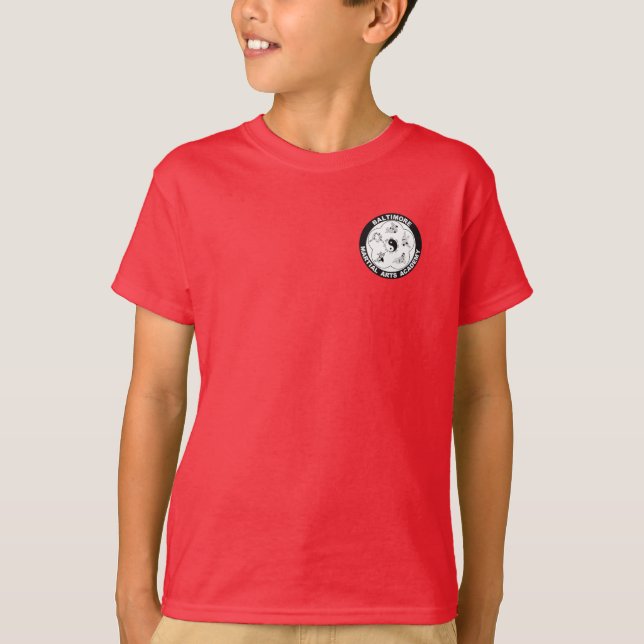 Kid's Tien Shan Pai Kung Fu T-Shirt (Front)
