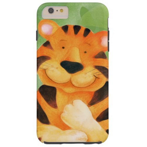 Kids tiger art iphone case