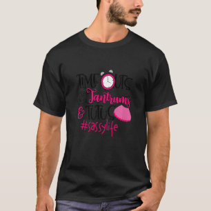 Kids Timeouts Tantrums Tutus Sassy Life Baby Girl T-Shirt