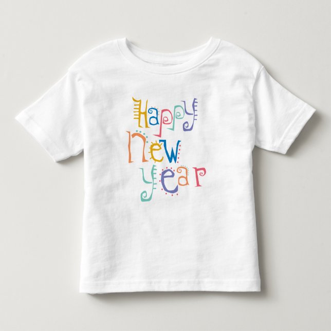 Kids, Toddler, Baby New Years Resolution Toddler T-shirt (Front)
