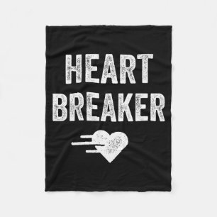 Kids Toddler Boy Valentines Day Little Heart Break Fleece Blanket