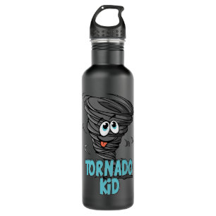 Kids Tornado Kid Weather Meteorologist Storm Chasi Stainless Steel Water Bottle