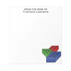 Kids Toy Art - Building Blocks Notepad