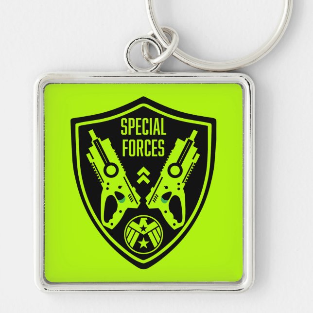 Kids Toy Dart Gun Battle Keychain (Front)